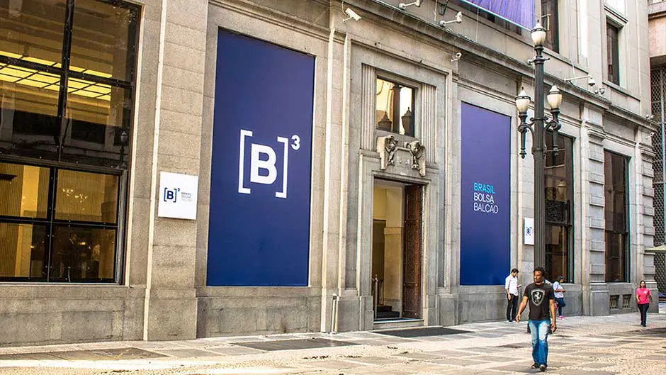 B3, Brasil Bolsa Balcão fachada. Fonte: b3.com.br