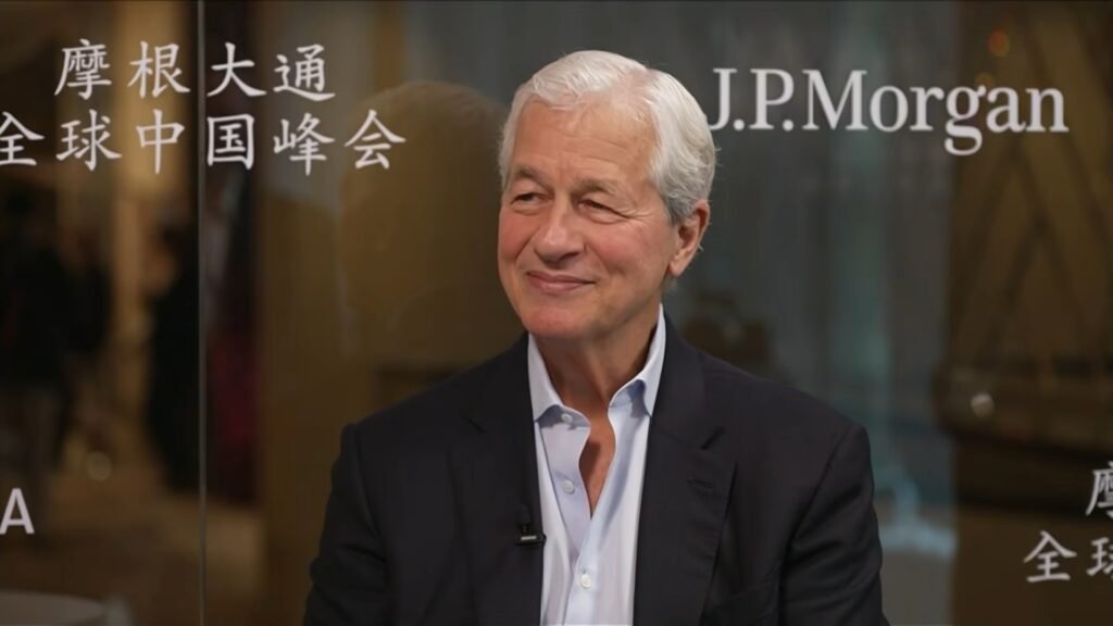 Jamie Dimon CEO and Chairman of JP Morgan Chase during Bloomberg interview on Youtube. Bank’s Global China Summit in Shanghai, 2026