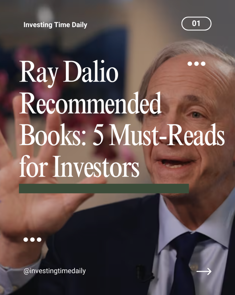 Ray Dalio Recommended Books 5 Must-Reads for Investors