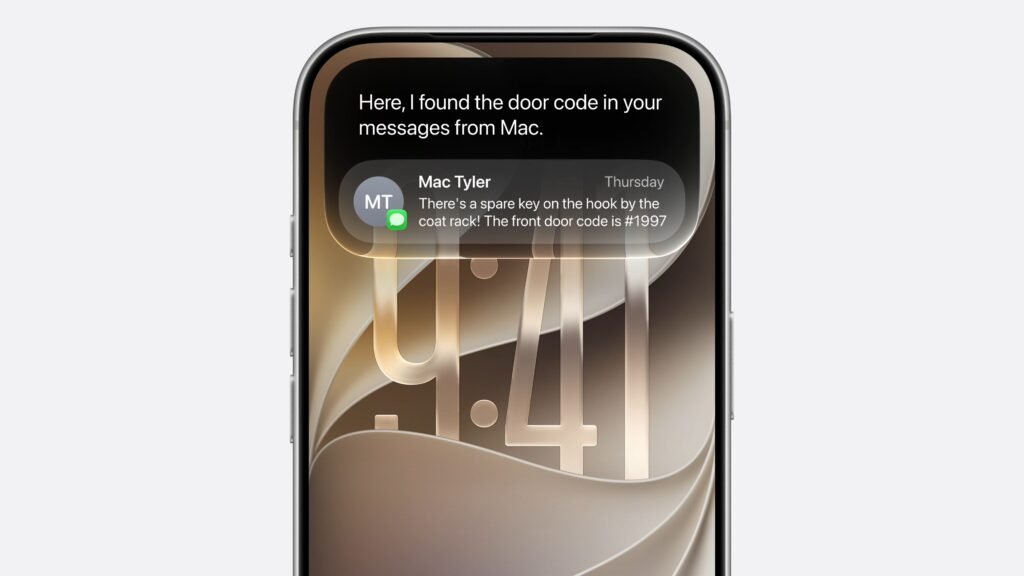 Siri AI, Siri + Apple Intelligence example usage from Apple annoucement video:
Apple WWDC26, June 8th. Introducing Siri AI and much more.