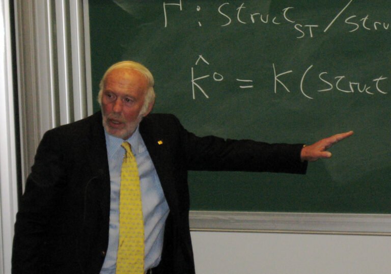 The American mathematician James Harris Simons. Wikimedia Commons