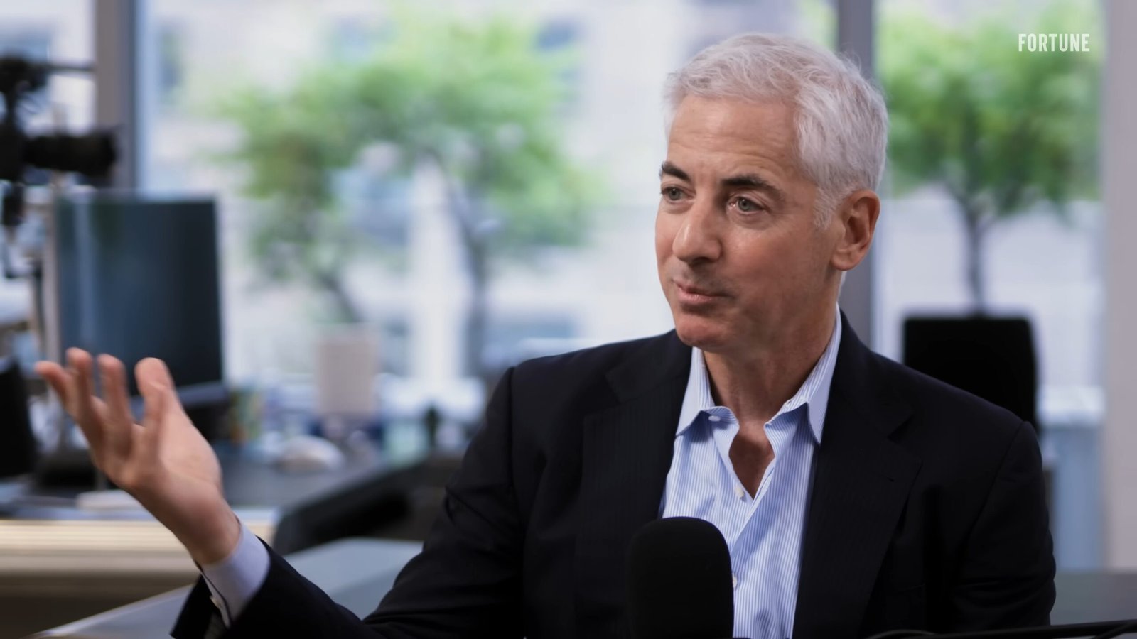William Albert Ackman from Youtube video Bill Ackman's Takes on Mamdani, Trump and Investing in the AI Era | Titans and Disruptors Fortune Magazine